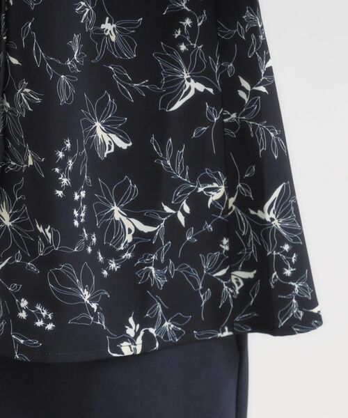 SHOO・LA・RUE / シューラルー シャツ・ブラウス | 【セットアップ可】ピンタックバンドカラーブラウス | 詳細24