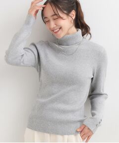 SHOO・LA・RUE / シューラルー ニット・セーター | 【絶妙なゆるピタ/洗濯機可】ちくちくしにくい リブタートルネック やわらかニット【CIRCRIC】