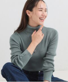 SHOO・LA・RUE / シューラルー ニット・セーター | 【絶妙なゆるピタ/洗濯機可】ちくちくしにくい リブタートルネック やわらかニット【CIRCRIC】