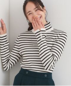 SHOO・LA・RUE / シューラルー ニット・セーター | 【絶妙なゆるピタ/洗濯機可】ちくちくしにくい リブタートルネック やわらかニット【CIRCRIC】