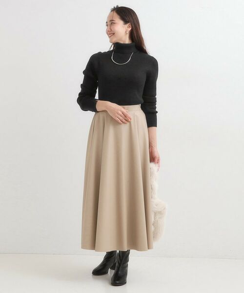 SHOO・LA・RUE / シューラルー ニット・セーター | 【絶妙なゆるピタ/洗濯機可】ちくちくしにくい リブタートルネック やわらかニット【CIRCRIC】 | 詳細15