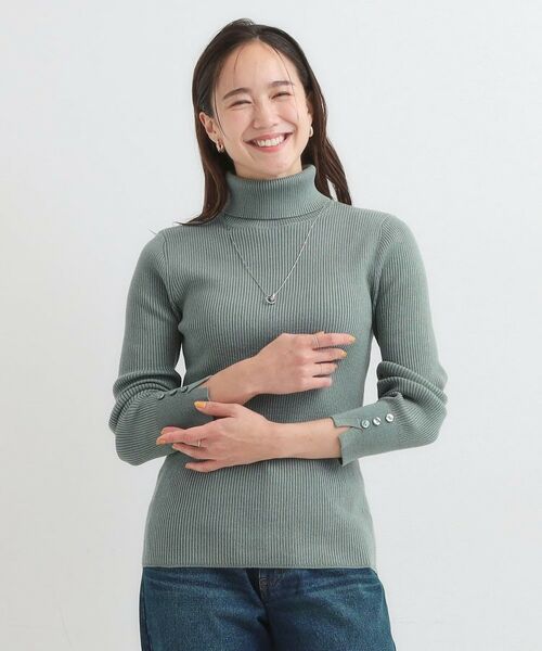 SHOO・LA・RUE / シューラルー ニット・セーター | 【絶妙なゆるピタ/洗濯機可】ちくちくしにくい リブタートルネック やわらかニット【CIRCRIC】 | 詳細18
