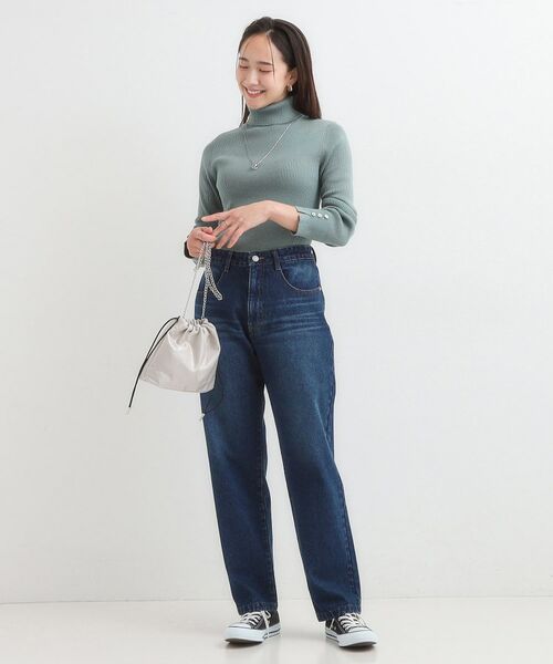 SHOO・LA・RUE / シューラルー ニット・セーター | 【絶妙なゆるピタ/洗濯機可】ちくちくしにくい リブタートルネック やわらかニット【CIRCRIC】 | 詳細19