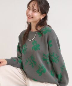 SHOO・LA・RUE / シューラルー ニット・セーター | 【洗濯機可/毛玉レス/S-LL】大人世代も取り入れやすい スウェットライク アソートニット