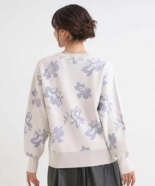 SHOO・LA・RUE / シューラルー ニット・セーター | 【洗濯機可/毛玉レス/S-LL】大人世代も取り入れやすい スウェットライク アソートニット | 詳細2