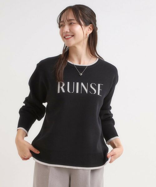 SHOO・LA・RUE / シューラルー ニット・セーター | 【洗濯機可/毛玉レス/S-LL】大人世代も取り入れやすい スウェットライク アソートニット | 詳細21