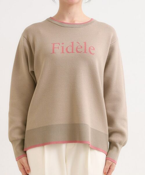 SHOO・LA・RUE / シューラルー ニット・セーター | 【洗濯機可/毛玉レス/S-LL】大人世代も取り入れやすい スウェットライク アソートニット | 詳細25