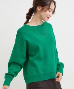 SHOO・LA・RUE / シューラルー ニット・セーター | 【洗濯機可/ちくちくしにくい】大人カジュアルを叶える スウェットライクニット