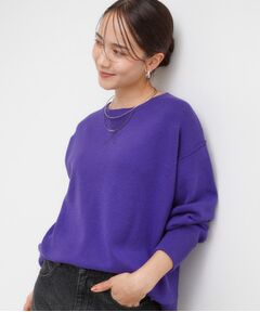 SHOO・LA・RUE / シューラルー ニット・セーター | 【洗濯機可/ちくちくしにくい】大人カジュアルを叶える スウェットライクニット