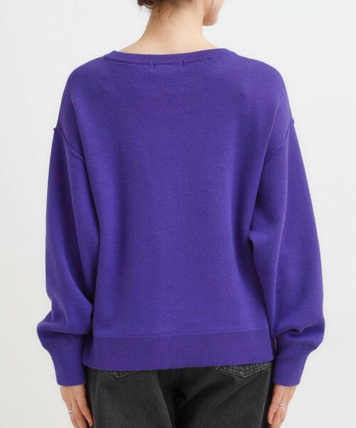 SHOO・LA・RUE / シューラルー ニット・セーター | 【洗濯機可/ちくちくしにくい】大人カジュアルを叶える スウェットライクニット | 詳細27