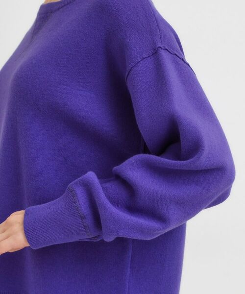 SHOO・LA・RUE / シューラルー ニット・セーター | 【洗濯機可/ちくちくしにくい】大人カジュアルを叶える スウェットライクニット | 詳細29