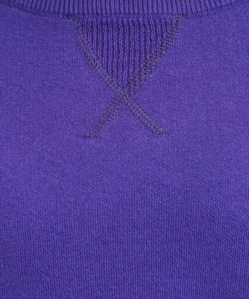 SHOO・LA・RUE / シューラルー ニット・セーター | 【洗濯機可/ちくちくしにくい】大人カジュアルを叶える スウェットライクニット | 詳細4