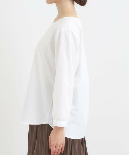 SHOO・LA・RUE / シューラルー ニット・セーター | 【2点セット/S-LL】着回しいろいろ 編み柄ベスト×ブラウス | 詳細18