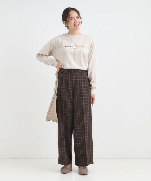 SHOO・LA・RUE / シューラルー カットソー | 【S-LL/選べる7柄】グラフィックアソート ベーシックロンT【CIRCRIC】 | 詳細23