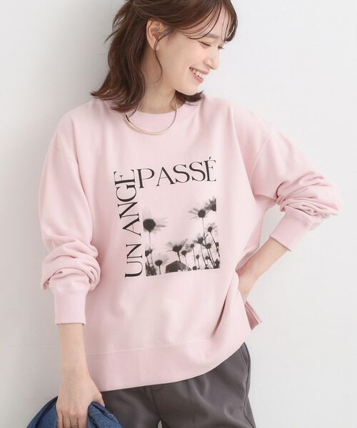 SHOO・LA・RUE/シューラルー 【S-LL】選べる4柄 グラフィックアソート裏毛スウェット ライトピンク(470) 01(S) SHOO・LA・RUE/シューラルー 【S-LL】選べる4柄 グラフィックアソート裏毛スウェット ライトピンク(470) 01(S)