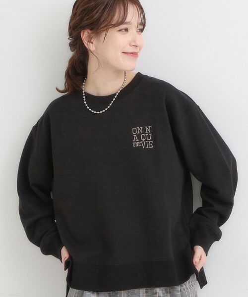 SHOO・LA・RUE/シューラルー 【S-LL】選べる4柄 グラフィックアソート裏毛スウェット ブラック(119) 04(LL) SHOO・LA・RUE/シューラルー 【S-LL】選べる4柄 グラフィックアソート裏毛スウェット ブラック(119) 04(LL)