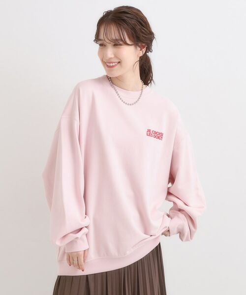 SHOO・LA・RUE / シューラルー スウェット | 【選べる4柄】グラフィックアソート オーバーサイズ 裏毛スウェット | 詳細13