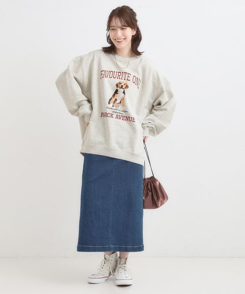 SHOO・LA・RUE / シューラルー スウェット | 【選べる4柄】グラフィックアソート オーバーサイズ 裏毛スウェット | 詳細7