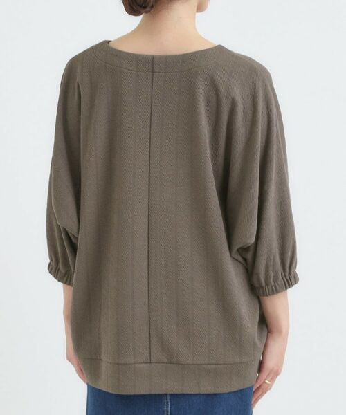 SHOO・LA・RUE / シューラルー カットソー | 【S-LL/7分袖】さらっとしたタッチ ゆるシルエットが心地よいドルマントップス | 詳細19