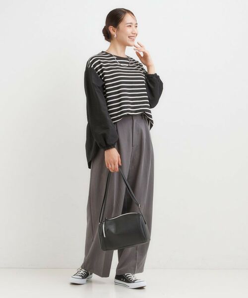 SHOO・LA・RUE / シューラルー カットソー | 【洗える/S-LL】背中タック入り パフ袖プルオーバー | 詳細11