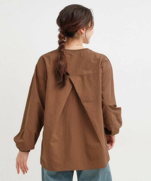 SHOO・LA・RUE / シューラルー カットソー | 【洗える/S-LL】背中タック入り パフ袖プルオーバー | 詳細2