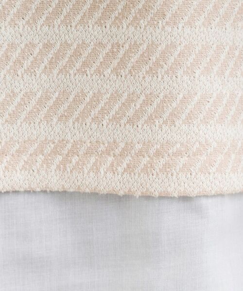 SHOO・LA・RUE / シューラルー カットソー | ジャカード裾フェイク | 詳細12