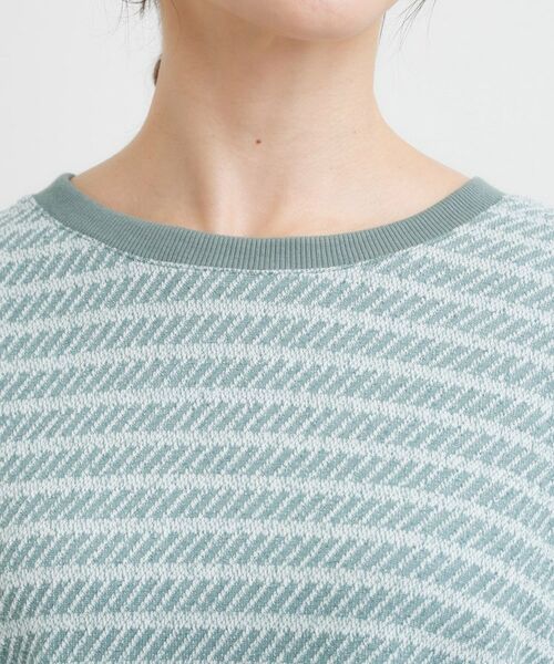 SHOO・LA・RUE / シューラルー カットソー | ジャカード裾フェイク | 詳細16