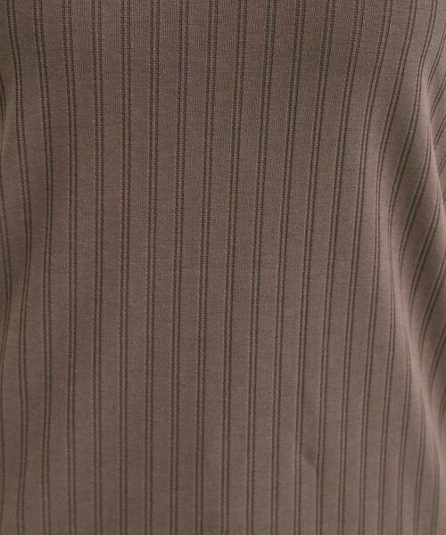 SHOO・LA・RUE / シューラルー カットソー | 【S-LL】1枚でも、重ね着にも ワイドテレコ クルーネックインナー | 詳細12