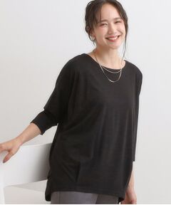 SHOO・LA・RUE / シューラルー カットソー | 【7分袖】裾タックデザインカットソー