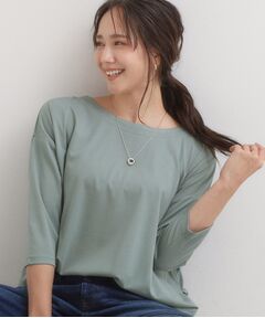 SHOO・LA・RUE / シューラルー カットソー | 【7分袖】裾タックデザインカットソー