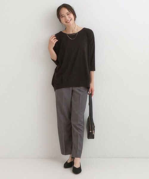 SHOO・LA・RUE / シューラルー カットソー | 【7分袖】裾タックデザインカットソー | 詳細3