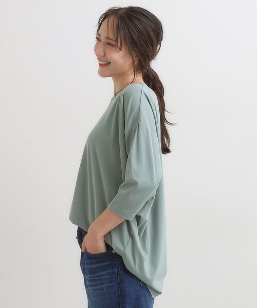 SHOO・LA・RUE / シューラルー カットソー | 【7分袖】裾タックデザインカットソー | 詳細6