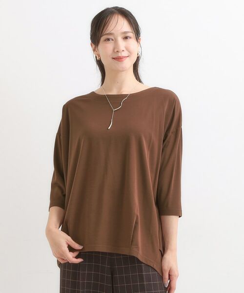 SHOO・LA・RUE / シューラルー カットソー | 【7分袖】裾タックデザインカットソー | 詳細9