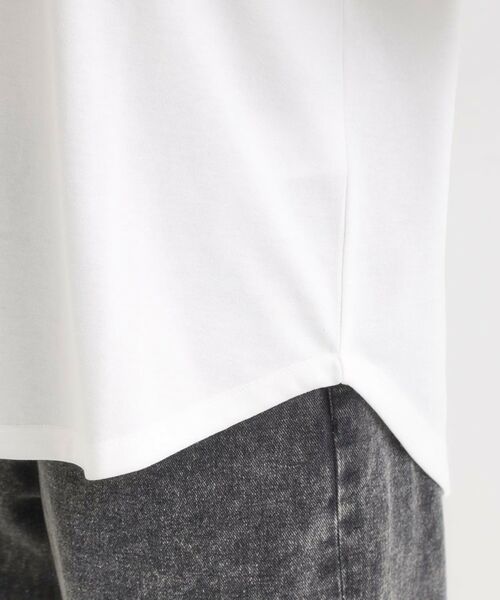 SHOO・LA・RUE / シューラルー カットソー | 【洗濯機可/S-LL】周りと差がつく チェーンステッチロゴロンT | 詳細14