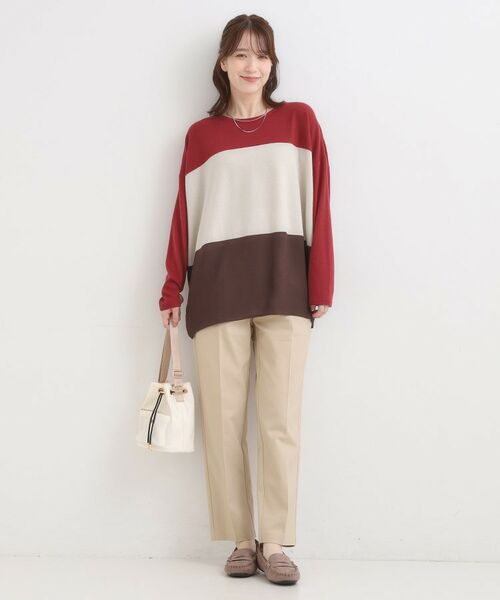 SHOO・LA・RUE / シューラルー カットソー | 【S-LL】インしないで着られる 3段切り替えトップス | 詳細11