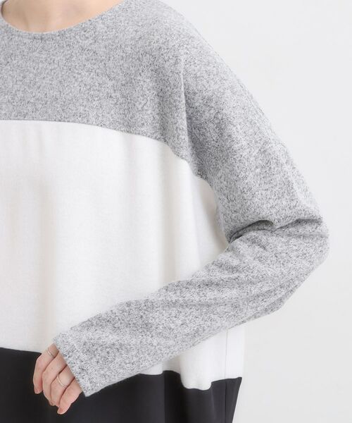 SHOO・LA・RUE / シューラルー カットソー | 【S-LL】インしないで着られる 3段切り替えトップス | 詳細21