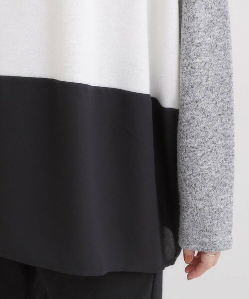 SHOO・LA・RUE / シューラルー カットソー | 【S-LL】インしないで着られる 3段切り替えトップス | 詳細22