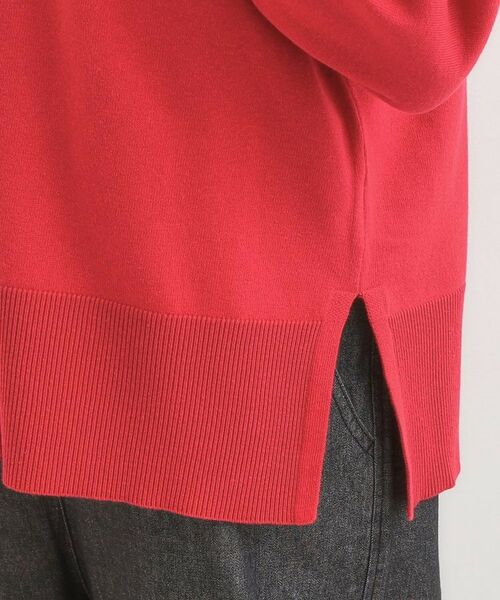 SHOO・LA・RUE / シューラルー カーディガン・ボレロ | 【洗濯機可/S-LL】シルバーボタンがアクセント スウェットライク キーネックカーディガン【CIRCRIC】 | 詳細18