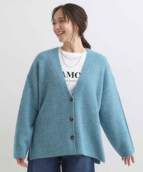 SHOO・LA・RUE / シューラルー カーディガン・ボレロ | 【洗濯機可】ふわっと軽く羽織れる オーバーサイズカーディガン | 詳細13