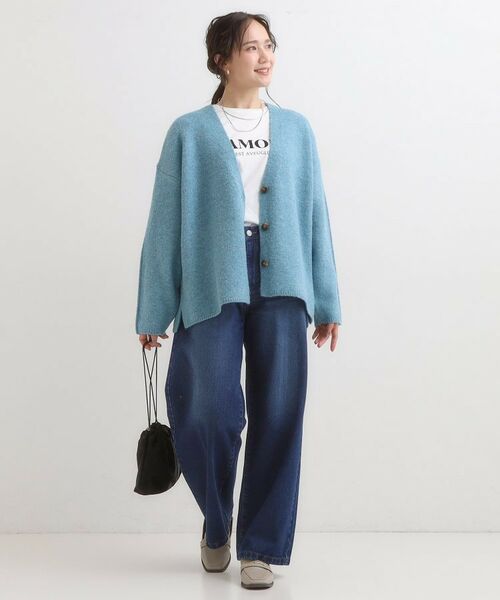 SHOO・LA・RUE / シューラルー カーディガン・ボレロ | 【洗濯機可】ふわっと軽く羽織れる オーバーサイズカーディガン | 詳細15