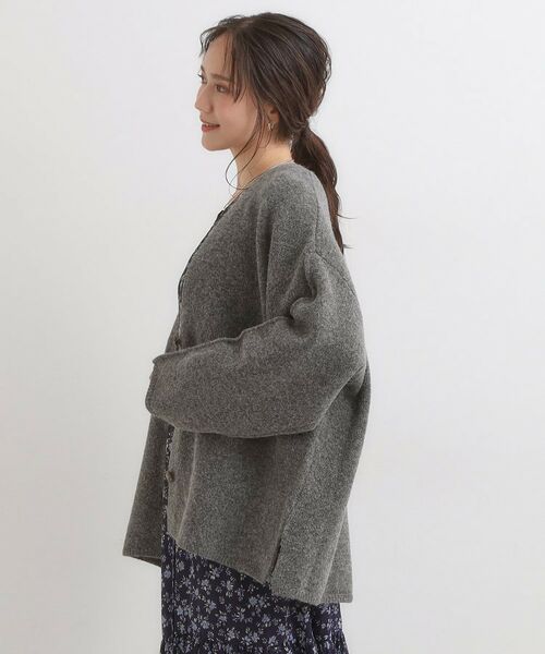SHOO・LA・RUE / シューラルー カーディガン・ボレロ | 【洗濯機可】ふわっと軽く羽織れる オーバーサイズカーディガン | 詳細2