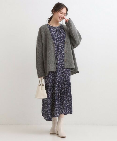 SHOO・LA・RUE / シューラルー カーディガン・ボレロ | 【洗濯機可】ふわっと軽く羽織れる オーバーサイズカーディガン | 詳細3