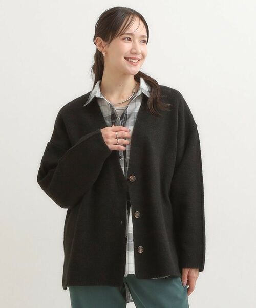 SHOO・LA・RUE / シューラルー カーディガン・ボレロ | 【洗濯機可】ふわっと軽く羽織れる オーバーサイズカーディガン | 詳細5