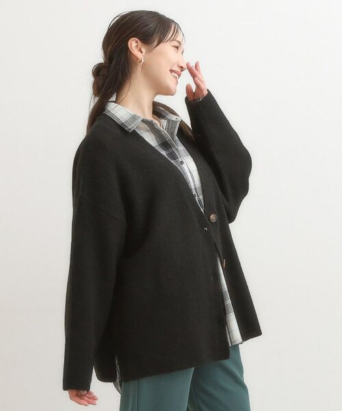 SHOO・LA・RUE / シューラルー カーディガン・ボレロ | 【洗濯機可】ふわっと軽く羽織れる オーバーサイズカーディガン | 詳細6