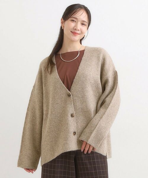 SHOO・LA・RUE / シューラルー カーディガン・ボレロ | 【洗濯機可】ふわっと軽く羽織れる オーバーサイズカーディガン | 詳細9