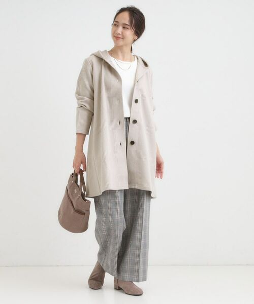 SHOO・LA・RUE / シューラルー カーディガン・ボレロ | 体型をカバーしながらスマートに魅せる ラインジャカードコーディガン | 詳細11