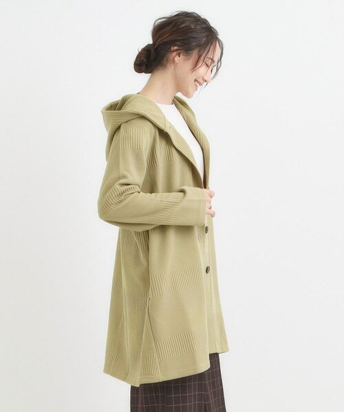 SHOO・LA・RUE / シューラルー カーディガン・ボレロ | 体型をカバーしながらスマートに魅せる ラインジャカードコーディガン | 詳細14