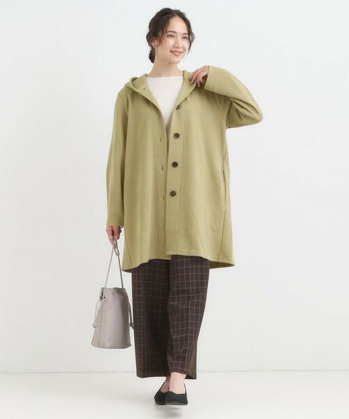 SHOO・LA・RUE / シューラルー カーディガン・ボレロ | 体型をカバーしながらスマートに魅せる ラインジャカードコーディガン | 詳細15