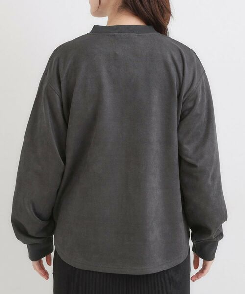 SHOO・LA・RUE / シューラルー カーディガン・ボレロ | 【S-LL】柔らかくて軽い さっと羽織れるフェイクスエードブルゾン【CIRCRIC】 | 詳細10