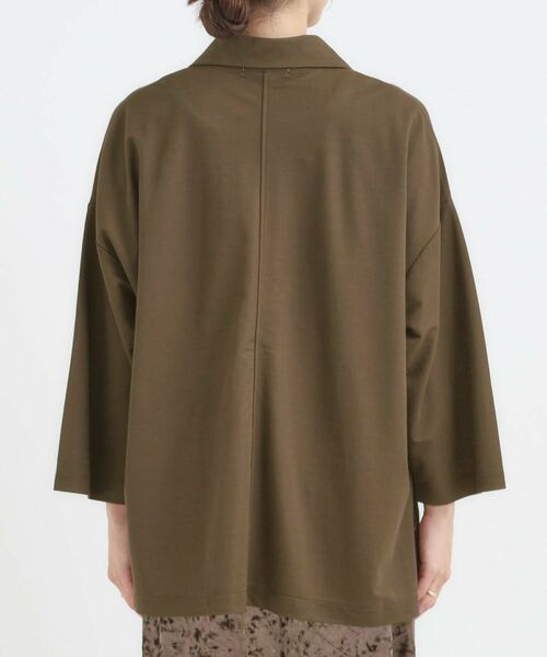 SHOO・LA・RUE / シューラルー テーラードジャケット | 【S-LL/ひんやり】さらっとしたタッチが心地よい ダブルブレストジャケット | 詳細11
